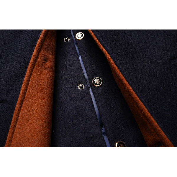 WW | Elegant Men's Wool Coat for Winter