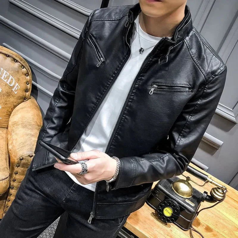 WW | Bikerjacke im modernen Stil für Freizeit und Ausgehen