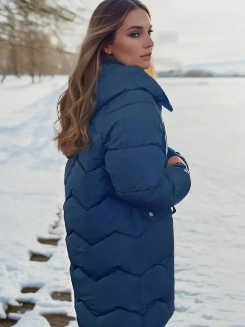 WW | Puffermantel mit Kapuze - Ultra-warme Isolierung - Winter-Essential - Wasserabweisend