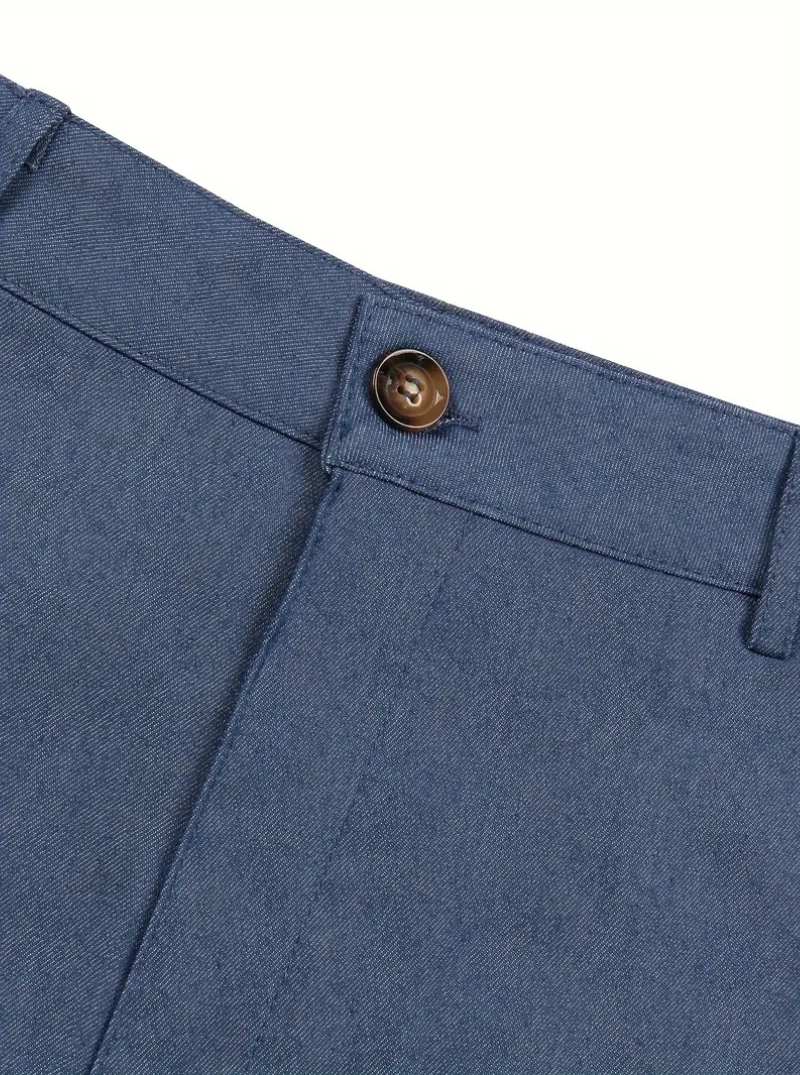 WW | Herren Weiße Chino Stoffhose Stretch