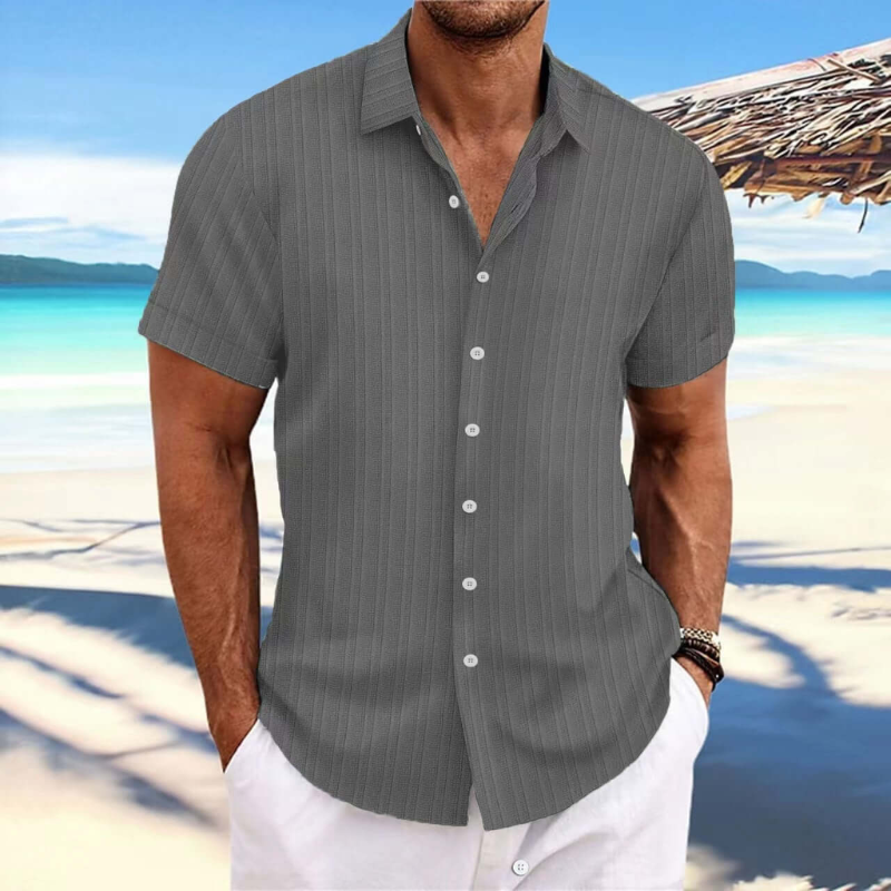 WW | Herren Kurzarm Hemd Sommer