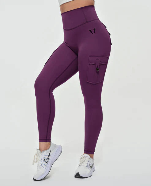WW | Hochtaillierte Cargo-Leggings