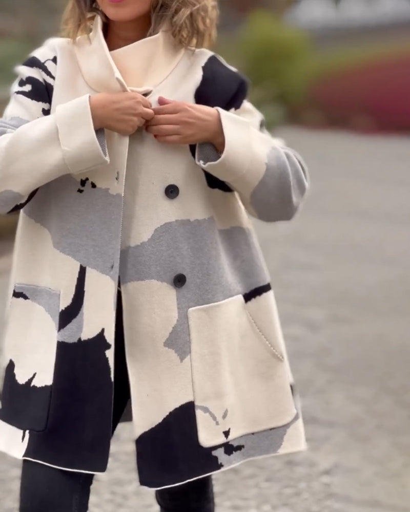 WW | Long Sleeve Printed Jacket