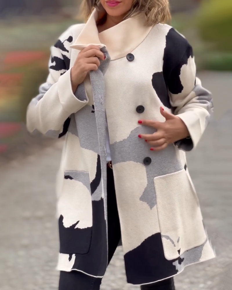 WW | Long Sleeve Printed Jacket