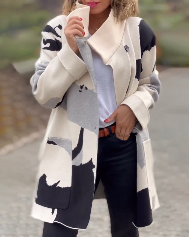 WW | Long Sleeve Printed Jacket