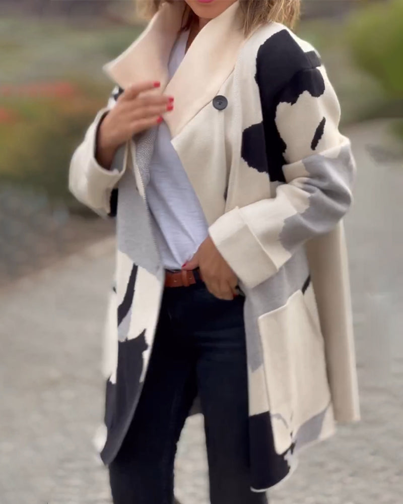 WW | Long Sleeve Printed Jacket
