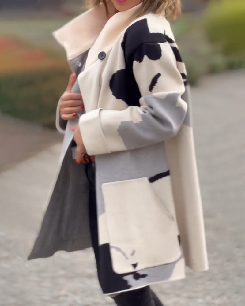 WW | Long Sleeve Printed Jacket