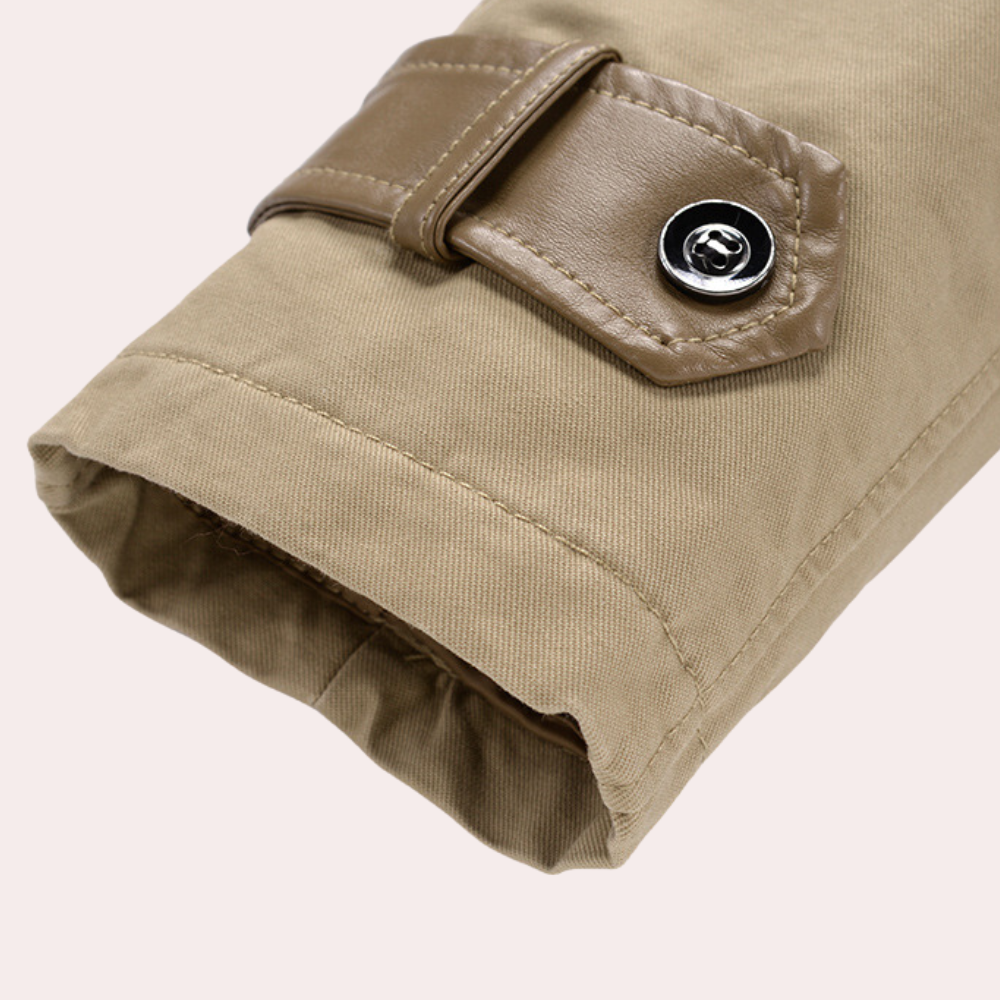 WW | Elegant, Warm Trench Coat for Men