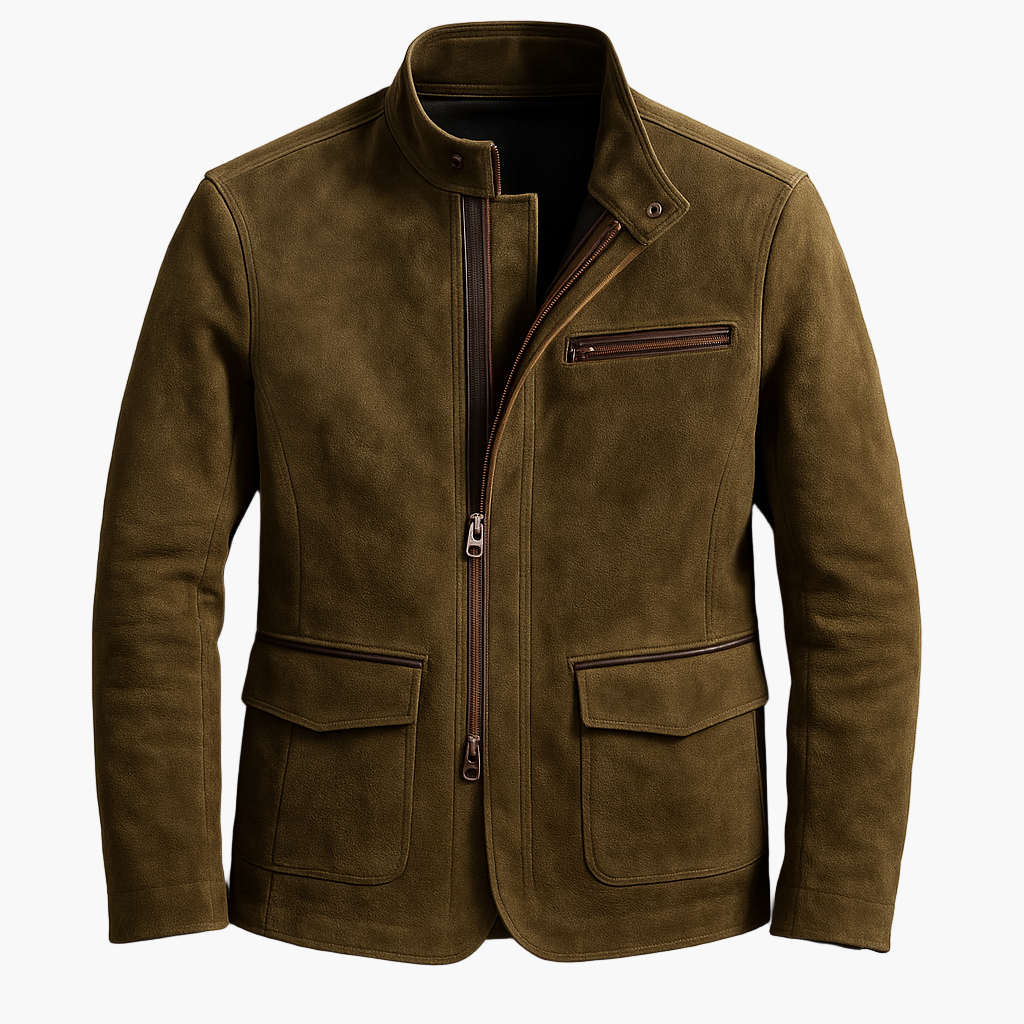 WW | Jacke Modern Urban Style - Elegante Übergangsjacke mit Stehkragen und praktischem Reißverschluss