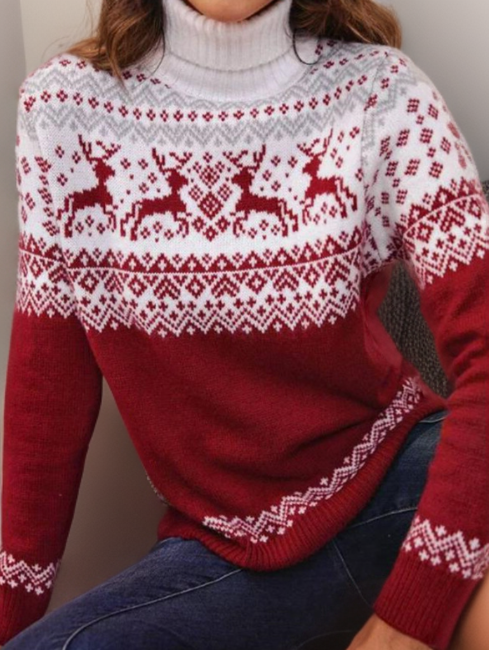 WW | Eleganter Pullover mit Knopfleiste