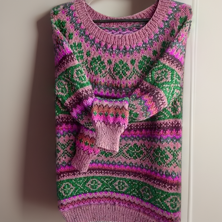 WW | Stylish Loose-Fit Knit Sweater