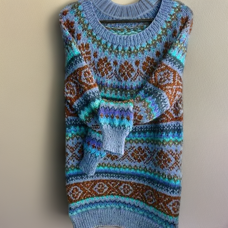 WW | Stylish Loose-Fit Knit Sweater