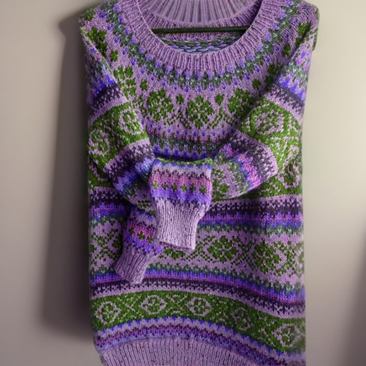 WW | Stylish Loose-Fit Knit Sweater