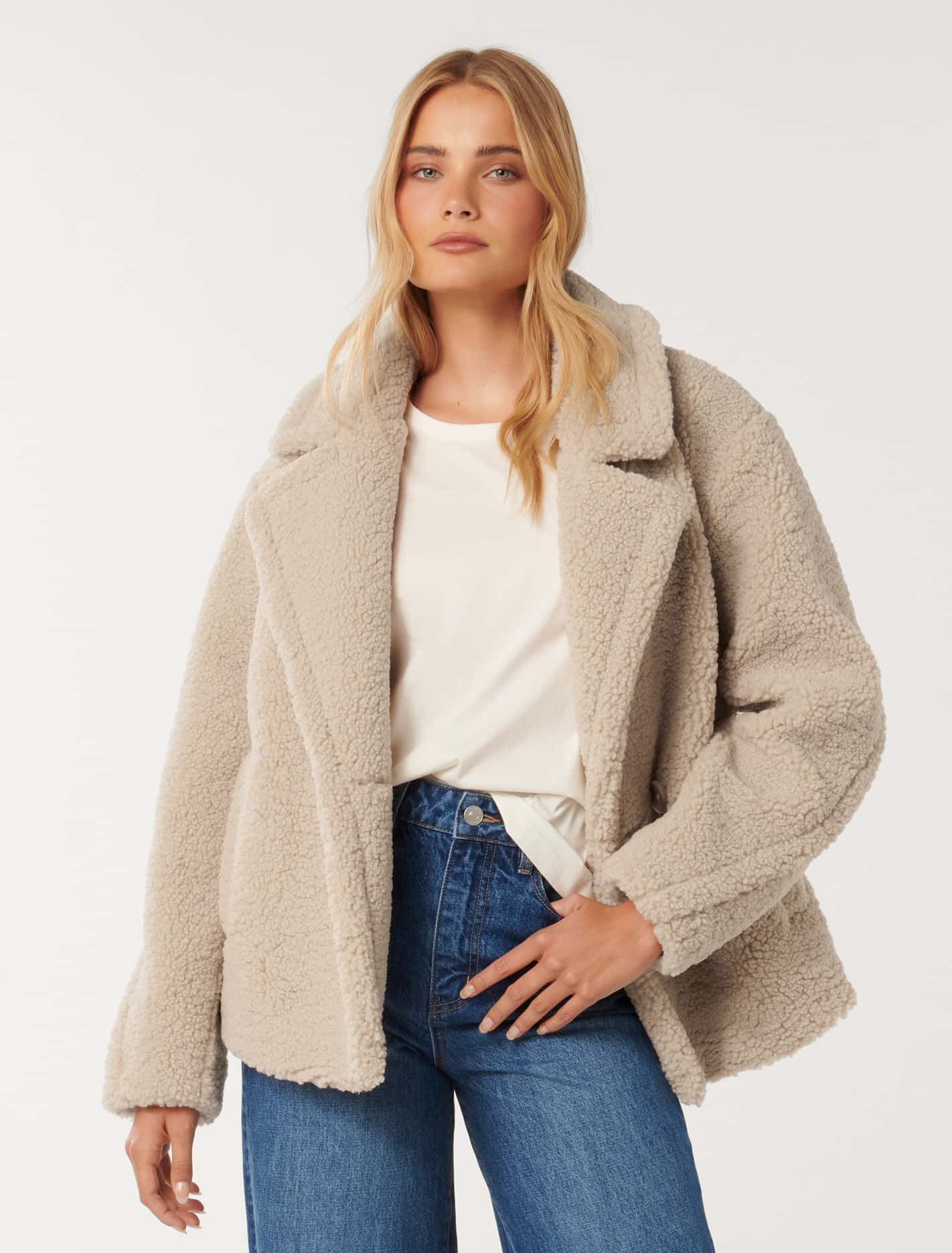 WW | Langarm Teddyjacke