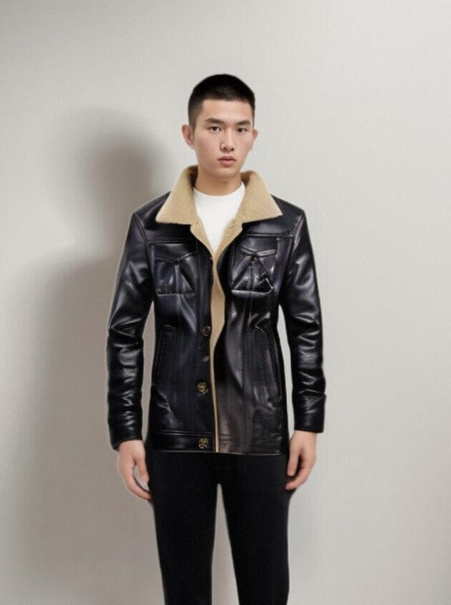 WW | Fox Winter F Faux Leather Jacket