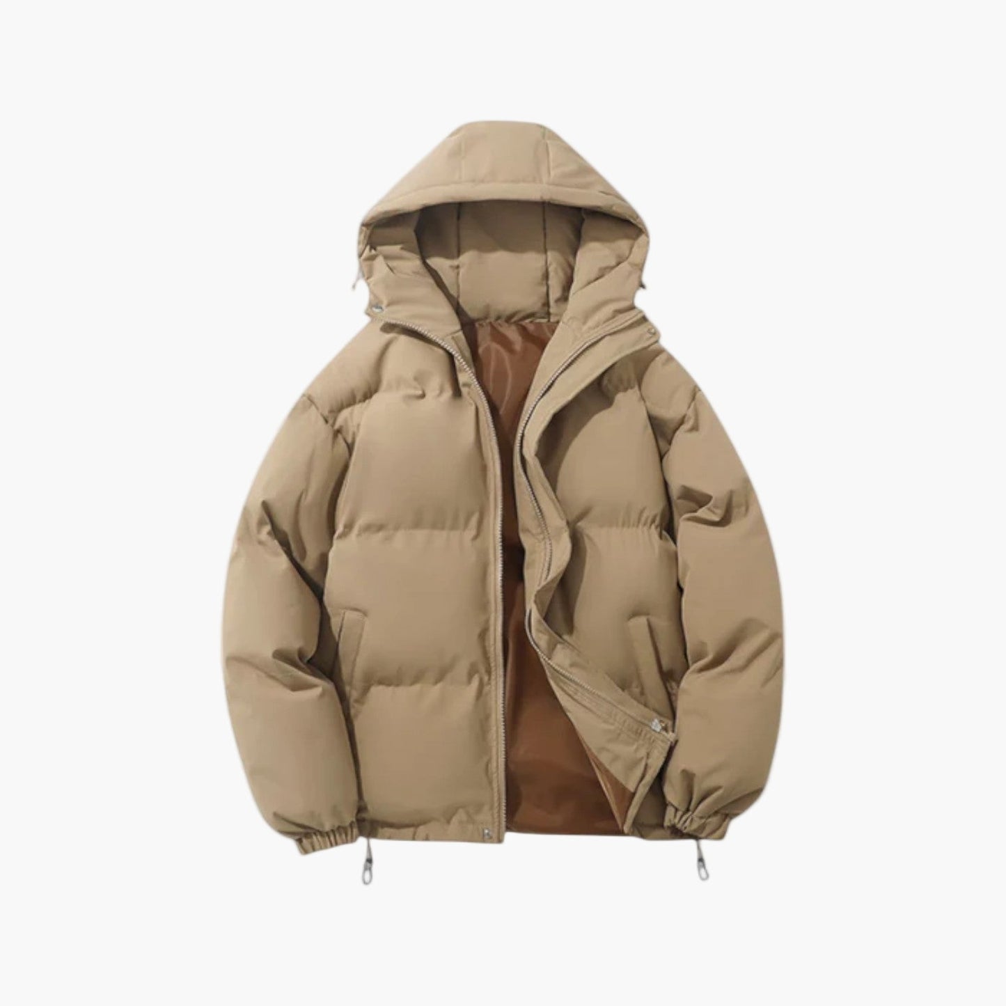 WW | Puffer Parka - Winterjacke mit Kapuze, Daunenfüllung, Wasserdicht, Urban Outdoor