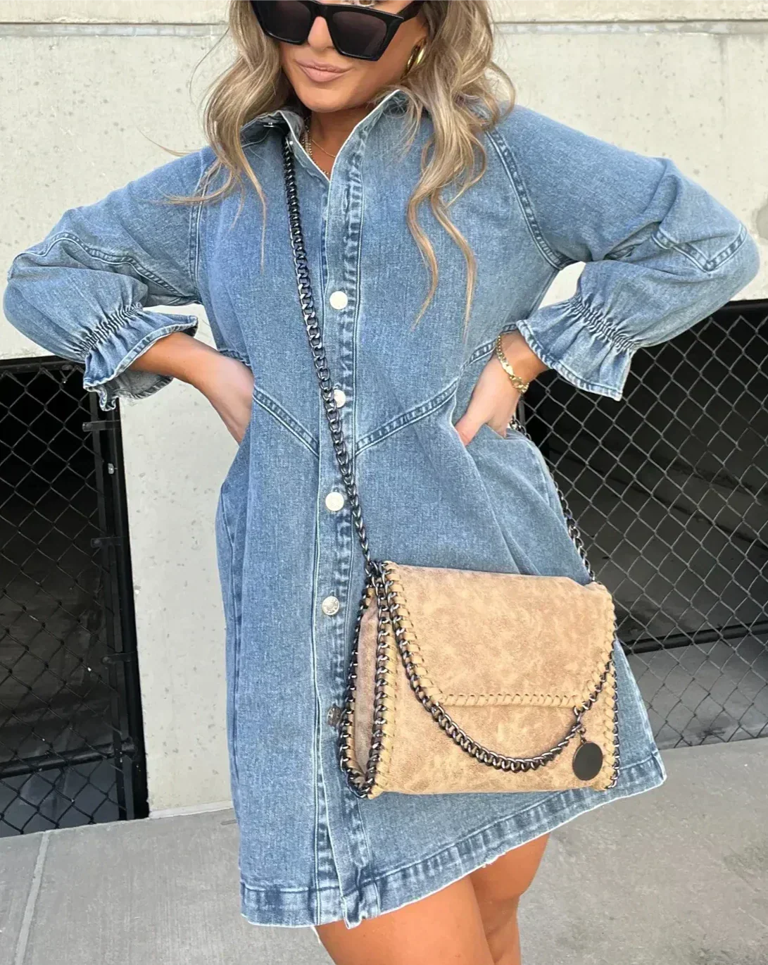 Sophia | Denim dress