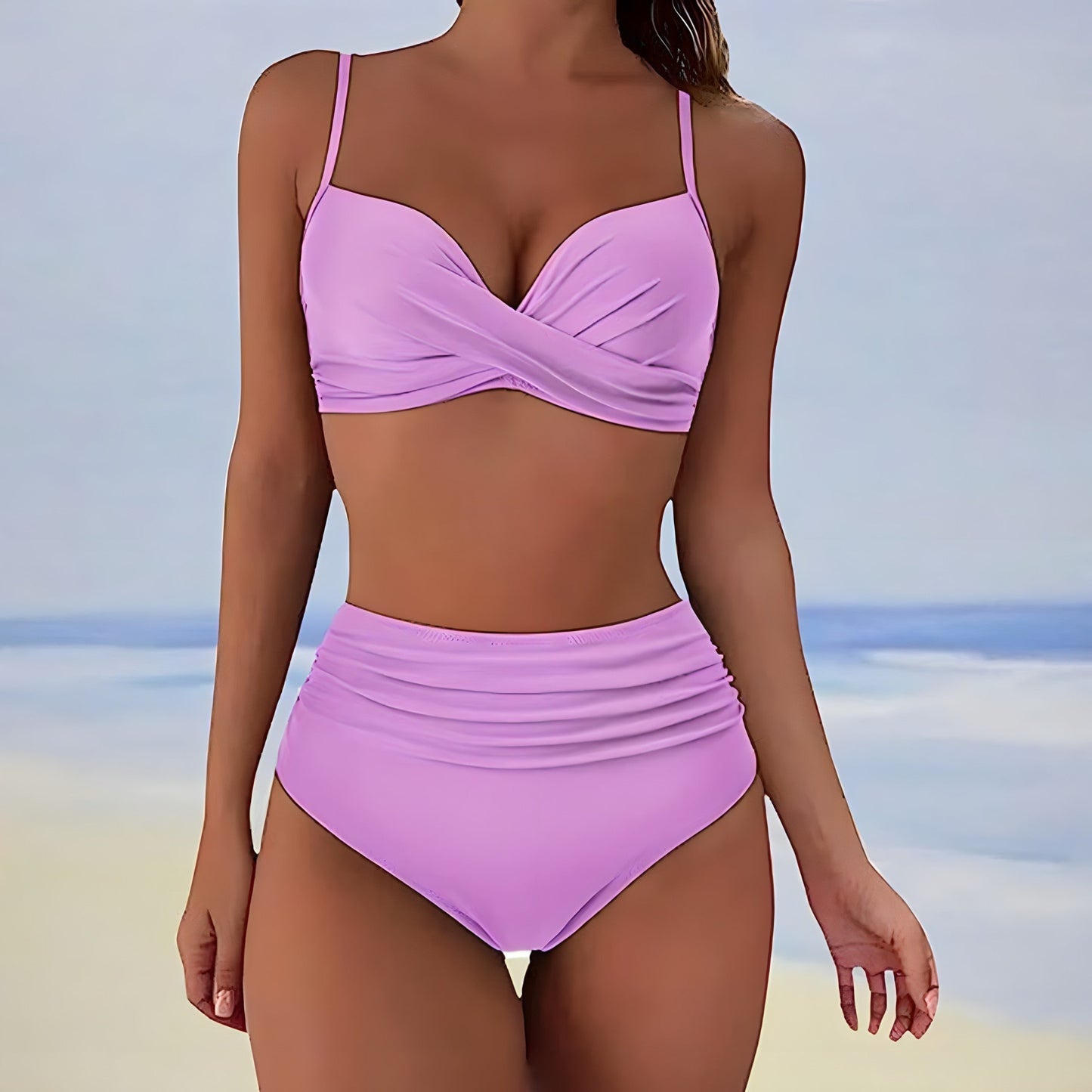 WW | Stylischer High-Waisted Bikini