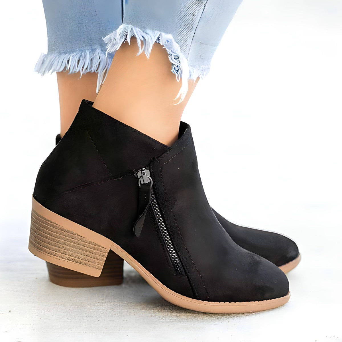 WW – Stylische Wildlederstiefel