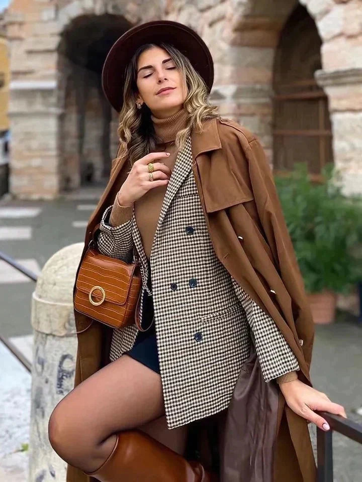 WW | Vintage karierter Blazer