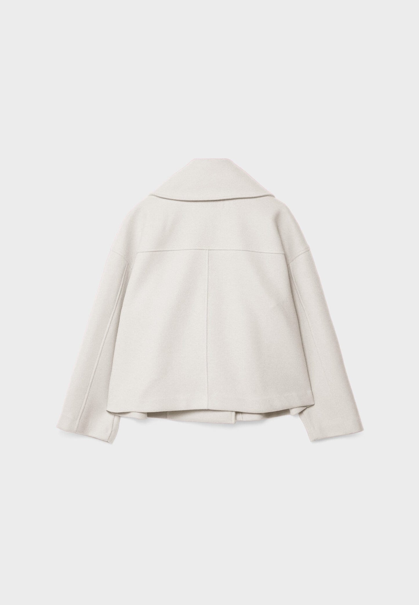 WW | Double-breasted Short Jacket Timeless Elegance Structured Style