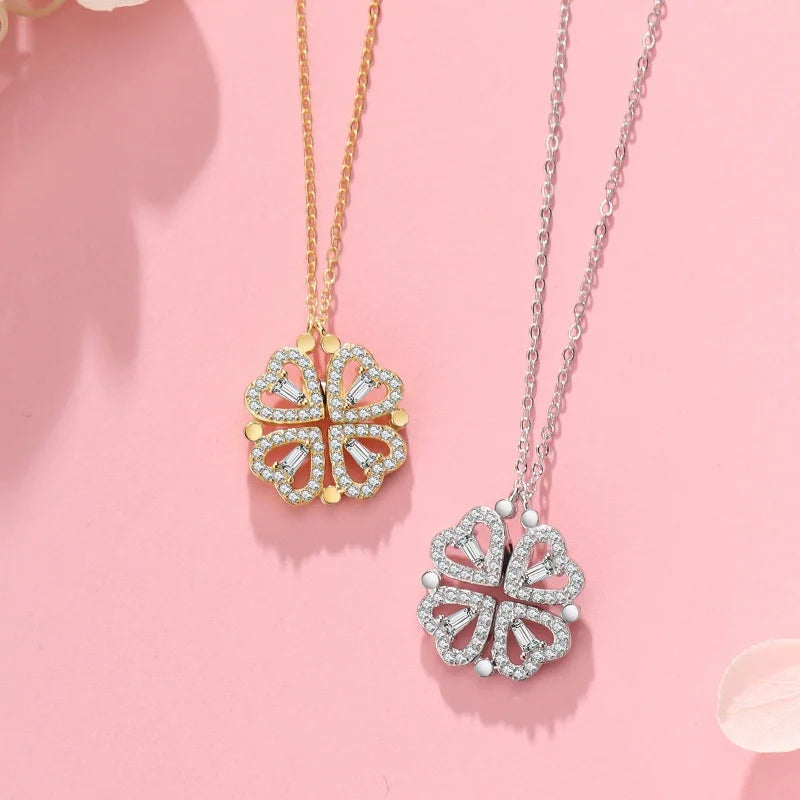WW | Clover Heart Necklace