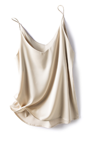 WW | Satin Unterhemd Mit Spaghettiträgern Für Damen