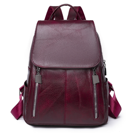 WW | Diebstahlsicherer Lederrucksack Für Damen