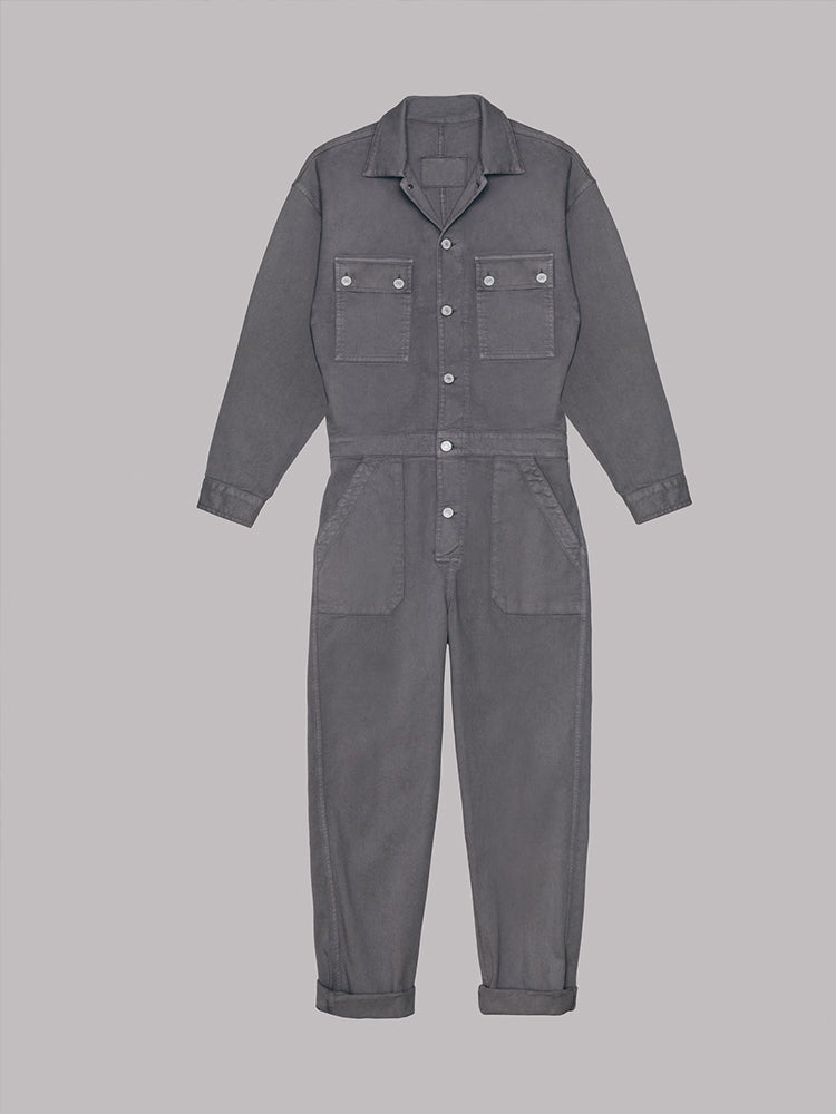 WW | Women's Utility Jumpsuit with Long Sleeves and Pockets