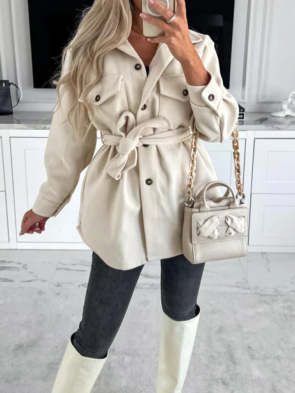 WW | Coat with belt