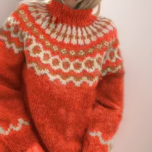 WW | Norwegian Yoke Sweaters - Warm Scandinavian Women's Sweaters
