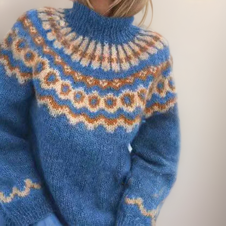 WW | Norwegian Yoke Sweaters - Warm Scandinavian Women's Sweaters