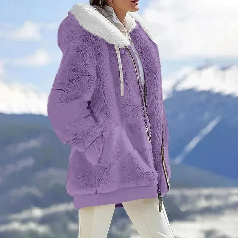 WW | Hooded jacket with soft comfort