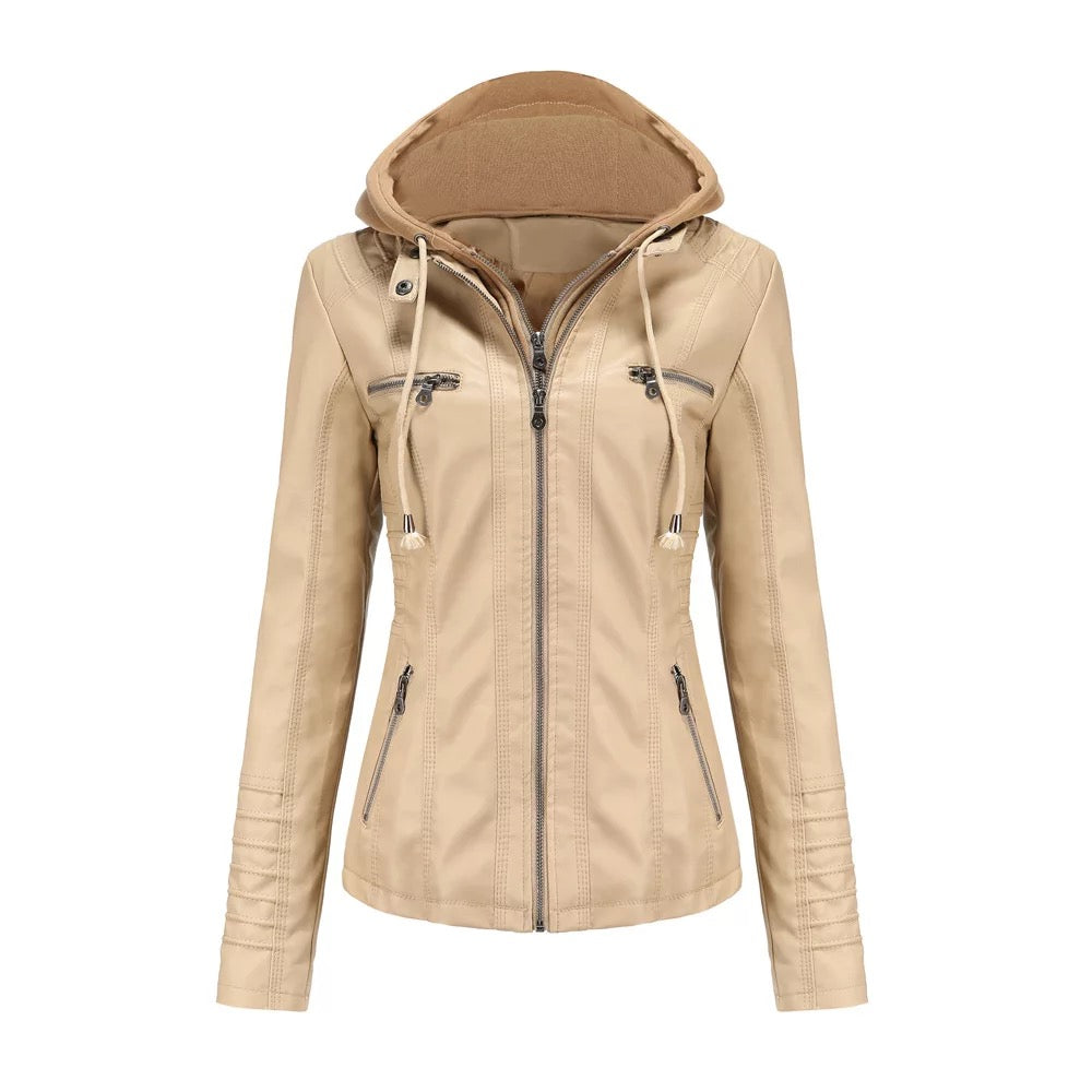 WW | Sporty Eco-Leather Jacket