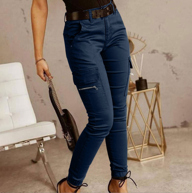 WW | High-waisted cargo pants