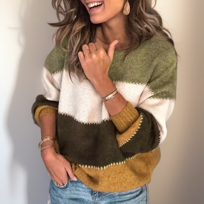 WW | Cuddly Luxury Striped Sweater