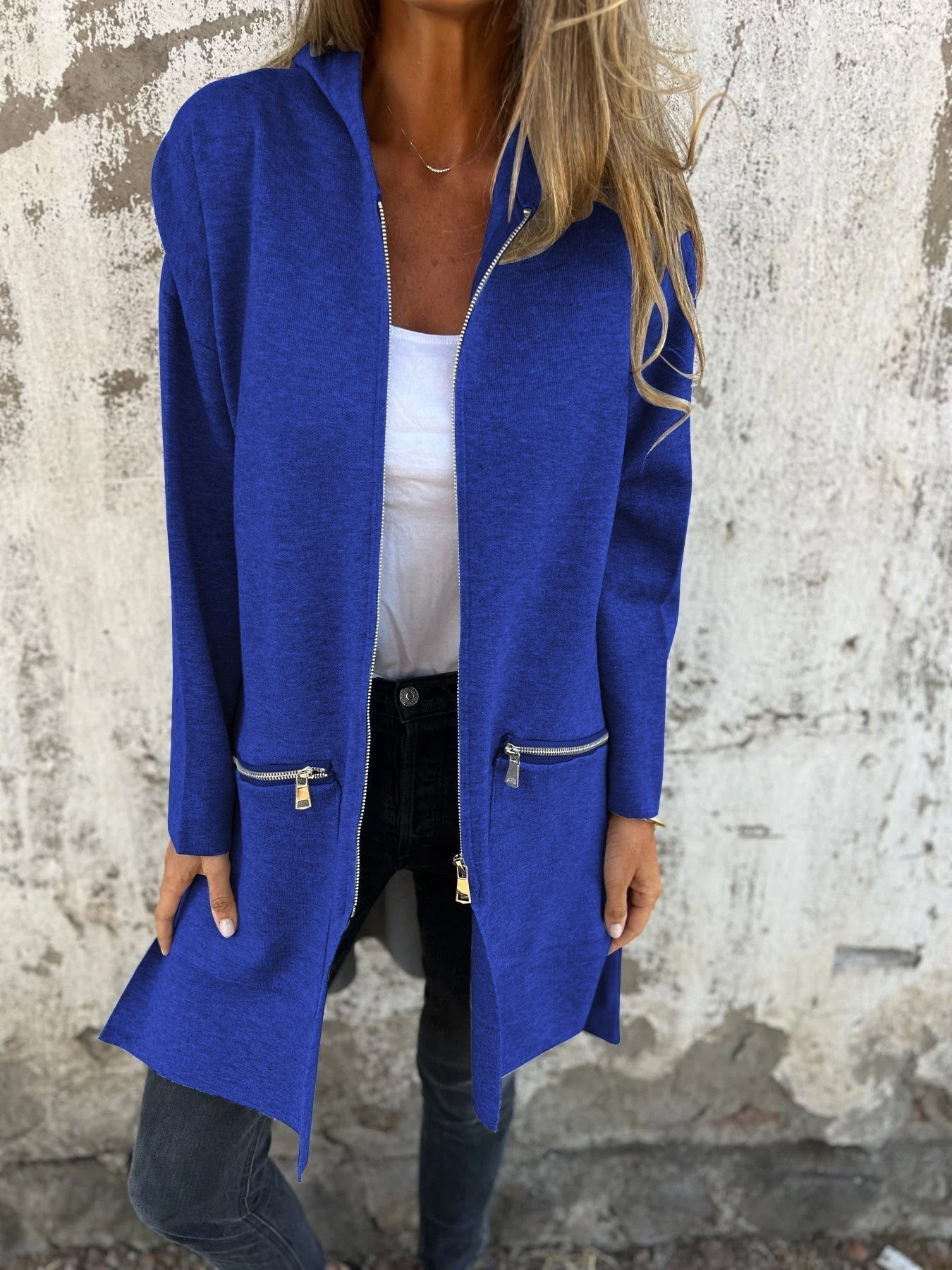 WW | Lange Jacke für Frauen, modern, elegant und bequem
