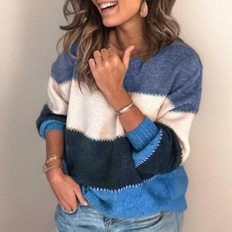 WW | Cuddly Luxury Striped Sweater