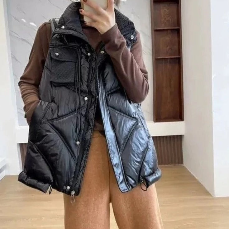 WW | Casual Hooded Winter Vest