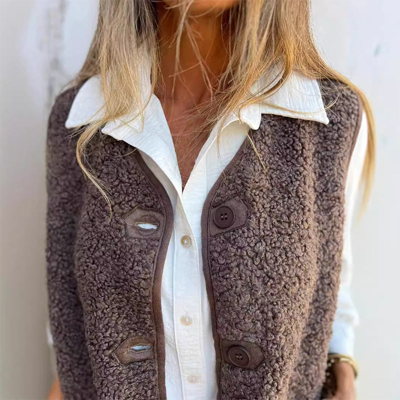 WW | Warm Vintage Vest for Women