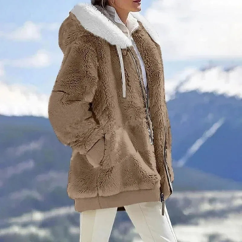 WW | Hooded jacket with soft comfort