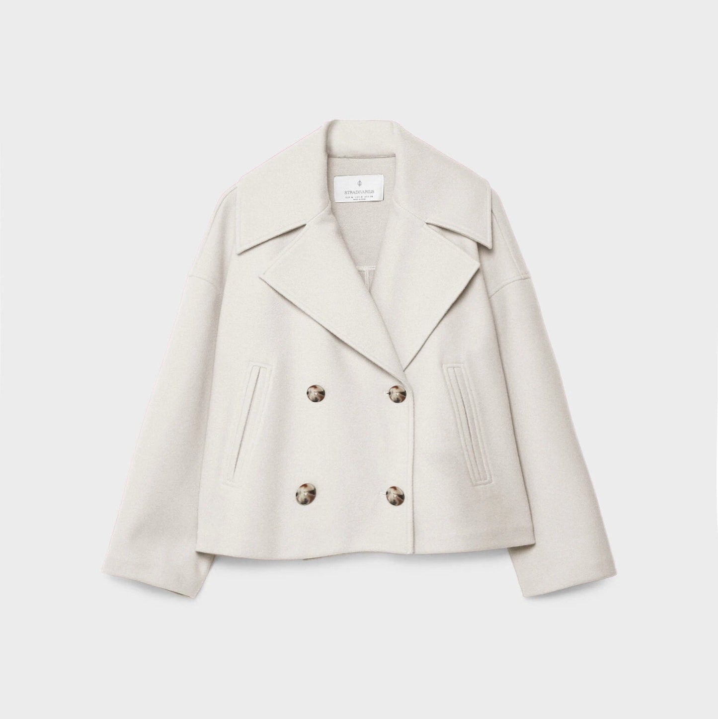 WW | Damen Kurze Jacke Wendbar Stil