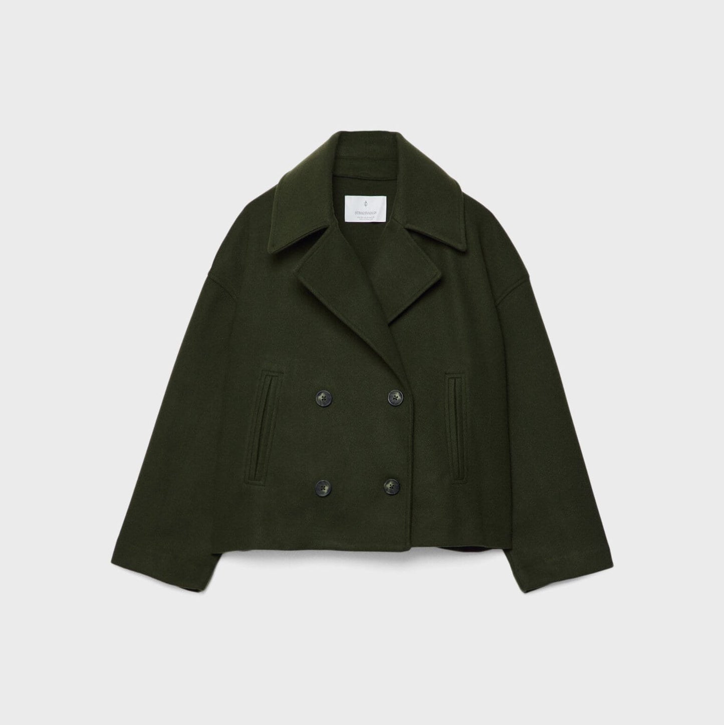 WW | Damen Kurze Jacke Wendbar Stil