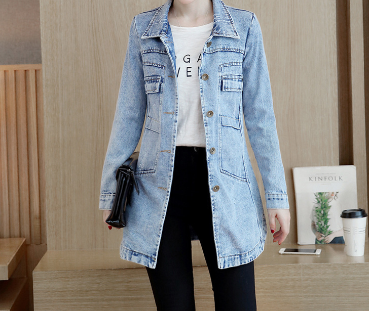 WW | Oversized denim jacket, casual denim jacket