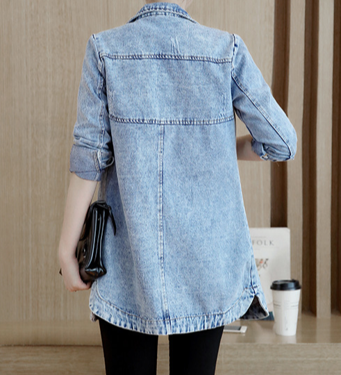 WW | Oversized denim jacket, casual denim jacket