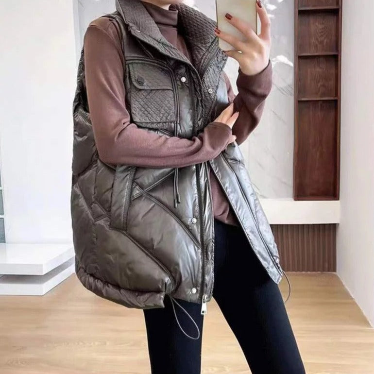 WW | Casual Hooded Winter Vest
