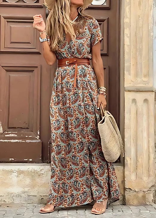 Ziska™ | Boho Maxi Dress