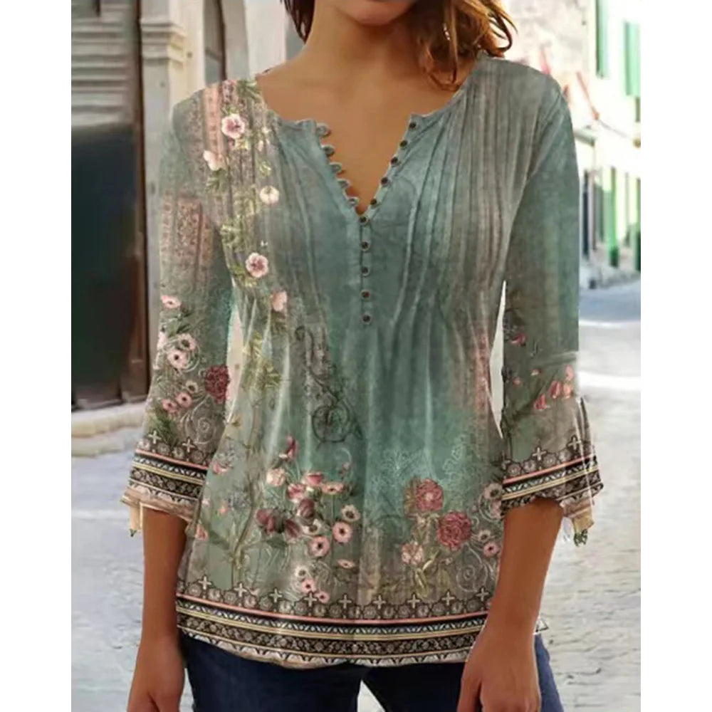 WW | Lightweight Blouse with Elegant Design.