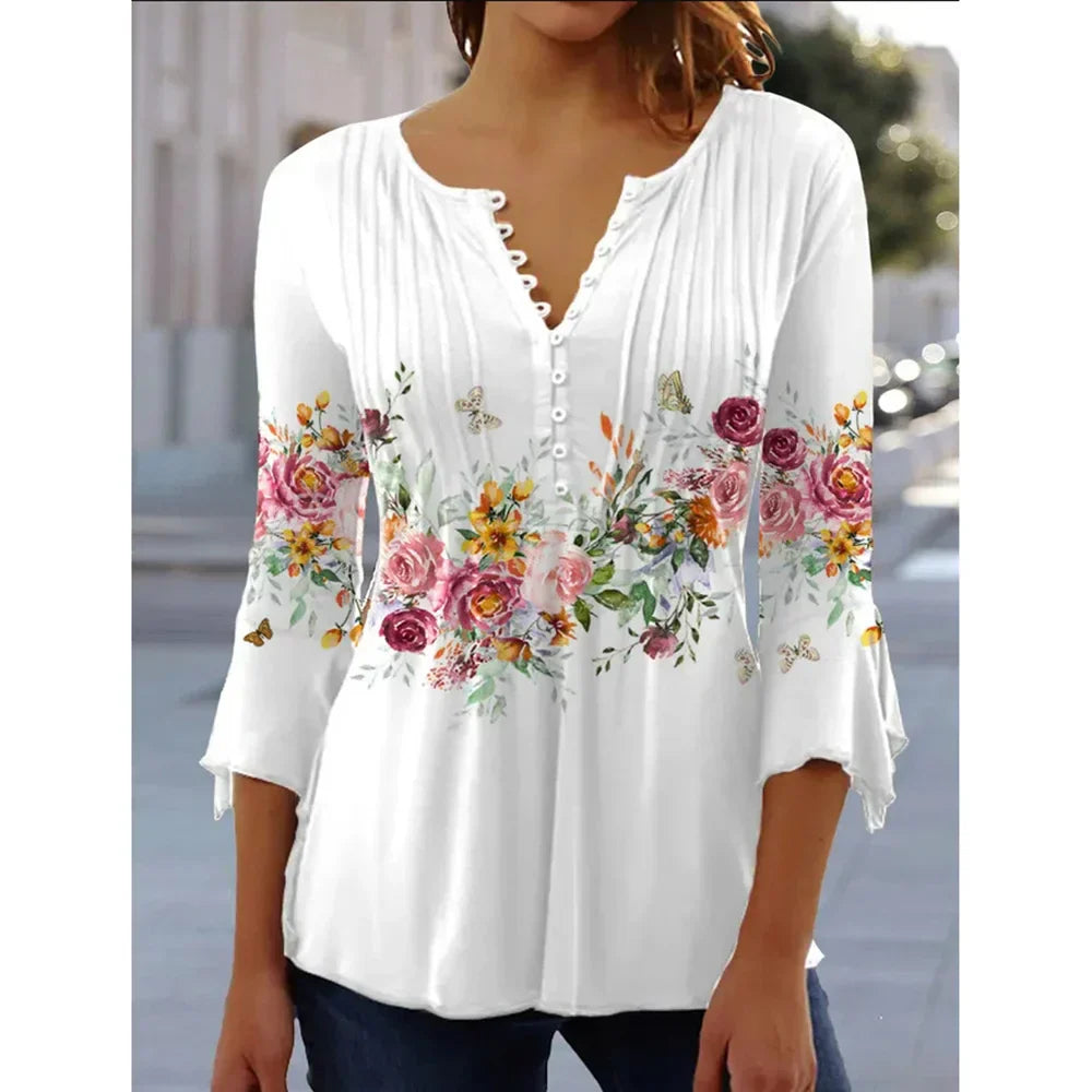 WW | Lightweight Blouse with Elegant Design.