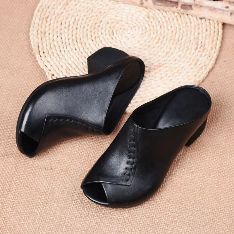 Stevie™ | Leather Comfort Sandals